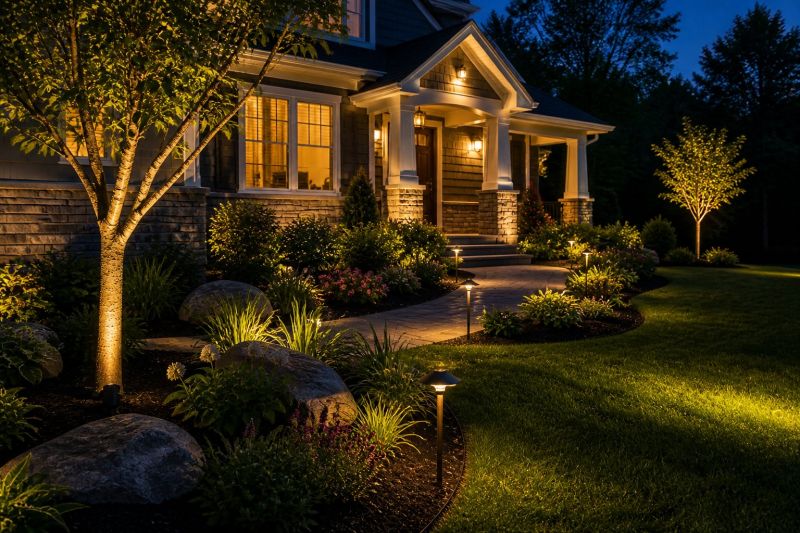 Landscape Lighting Installation in Denver County, CO