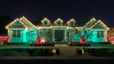 Xmas Lights Installation in Overland Park, KS
